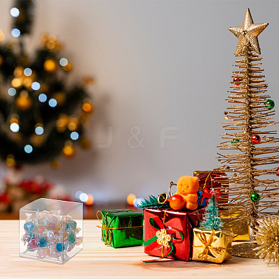 Transparent Plastic PVC Box Gift Packaging CON-WH0106-05-1