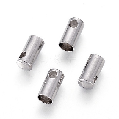 Tarnish Resistant 304 Stainless Steel Cord Ends STAS-F232-01G-P-1