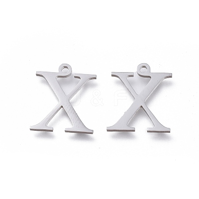 Tarnish Resistant 304 Stainless Steel Charms STAS-K215-20P-1