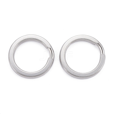 Tarnish Resistant 304 Stainless Steel Keychain Clasps X-KEYC-D049-05-1