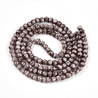 Baking Paint Glass Beads X1-DGLA-N003-6mm-A05-1