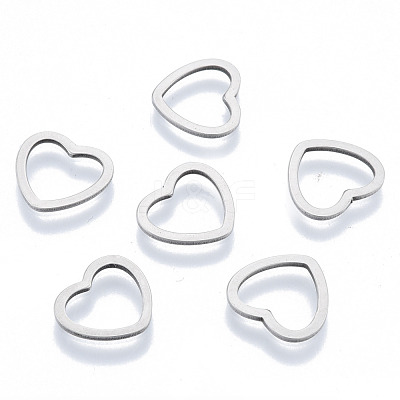 Non-Tarnish 201 Stainless Steel Linking Rings STAS-N090-T06-1-1