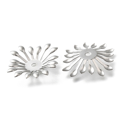 304 Stainless Steel Bead Caps STAS-B087-10H-P-1