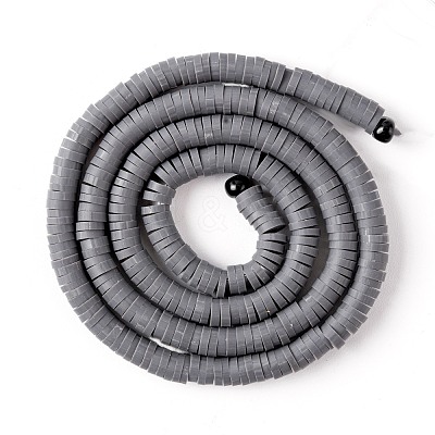 Handmade Polymer Clay Beads Strands CLAY-R089-4mm-Q062-1