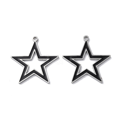 304 Stainless Steel Pendants STAS-C083-15P-01-1