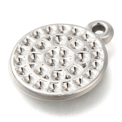 304 Stainless Steel Pendant Rhinestone Settings STAS-I310-21P-1