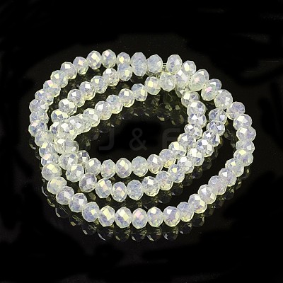 Electroplate Glass Beads Strands EGLA-A034-J6mm-T05-1