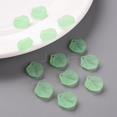Transparent Frosted Acrylic Pendants MACR-S371-02A-733-1