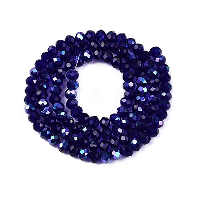 Electroplate Glass Beads Strands EGLA-A044-T4mm-L06-1