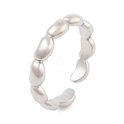 Brass Open Cuff Rings for Women LS-RJEW-U032-04G-1