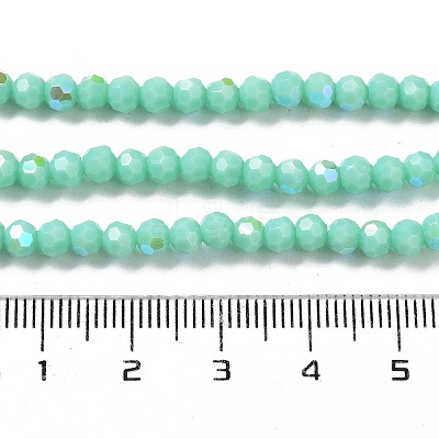 Opaque Glass Beads Strands EGLA-A035-P4mm-L14-1