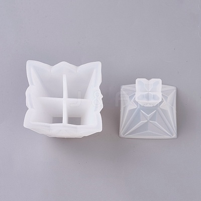 Silicone Storage Box Molds X-DIY-G008-13-1