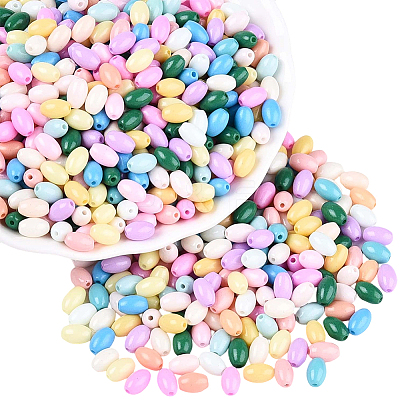 500Pcs Baking Paint Glass Seed Beads SEED-PA0001-05A-1