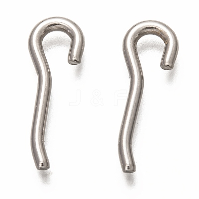 Non-Tarnish 304 Stainless Steel Eye Pin Peg Bails STAS-H133-20P-1