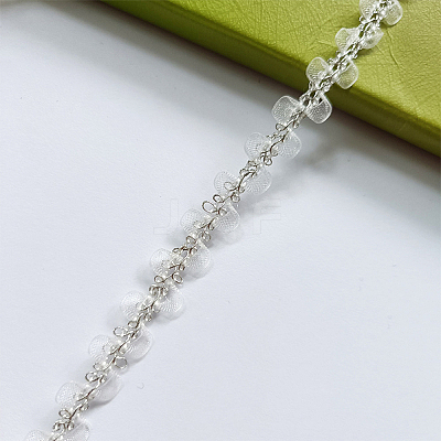 Polyester Lace Trim for Curtain OCOR-K007-10A-01-1