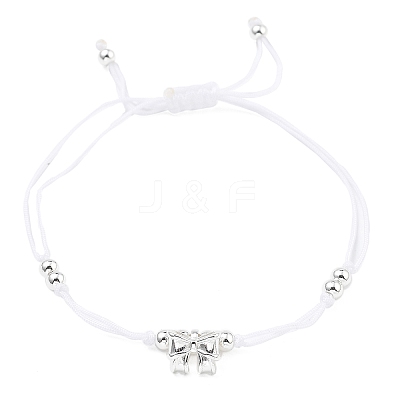 3Pcs Nylon Thread Braided Bead Bracelets BJEW-JB11212-1