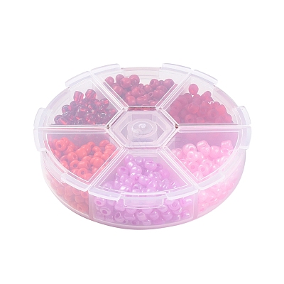 6/0 Glass Seed Beads SEED-X0052-03E-4mm-1