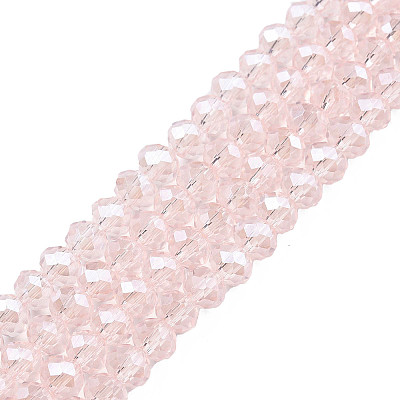 Electroplate Glass Beads Strands LS-EGLA-A034-T1mm-A03-1