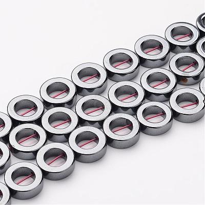 Non-magnetic Synthetic Hematite Beads X-G-A032-1-1