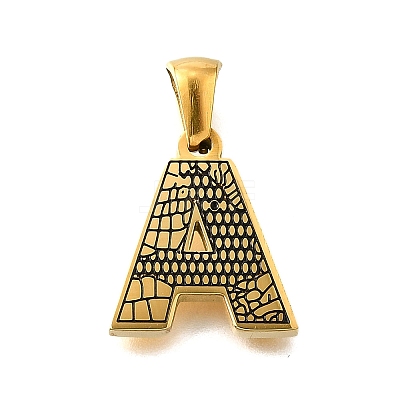 Golden 304 Stainless Steel Pendants STAS-K300-01G-A-1