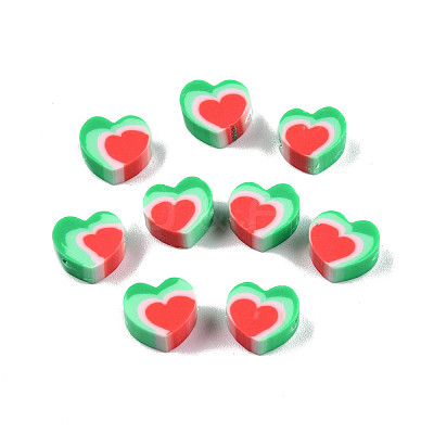 Handmade Polymer Clay Beads CLAY-N010-078B-04-1