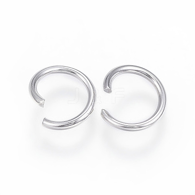 Tarnish Resistant 304 Stainless Steel Open Jump Rings A-STAS-F110-02P-1
