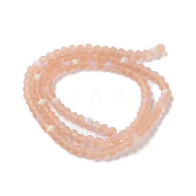 Imitation Jade Glass Beads Strands EGLA-YW0003-19B-18-1
