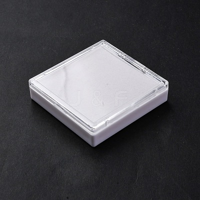 Acrylic Loose Diamond Storage Boxes with White Sponge Inside CON-R030-06A-1