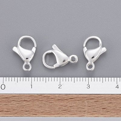 304 Stainless Steel Lobster Claw Clasps STAS-E464-21A-S-1