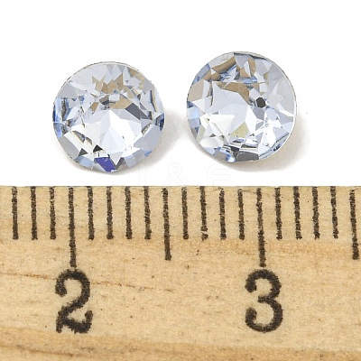 Glass Rhinestone Cabochons RGLA-L029-13B-211-1