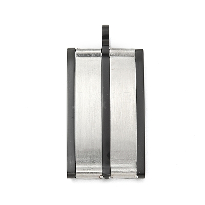 304 Stainless Steel Pendants STAS-G346-28EBP-1