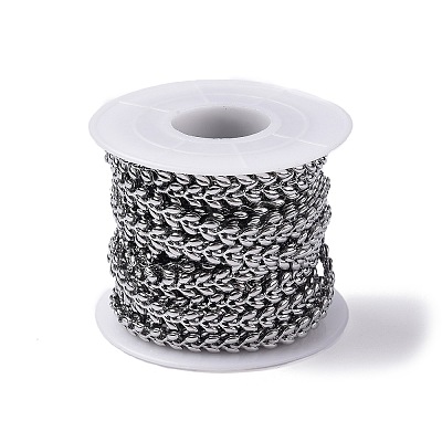 Tarnish Resistant 304 Stainless Steel Cobs Chains CHS-H019-01P-1