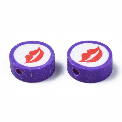 Handmade Polymer Clay Beads CLAY-N011-44A-03-1