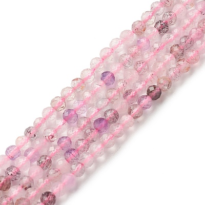 Natural Mixed Quartz Beads Strands G-G989-A04-1