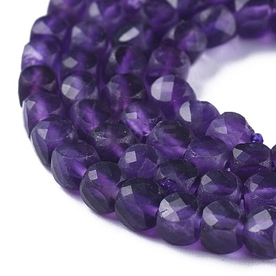 Natural Amethyst Beads Strands G-E560-A17-1