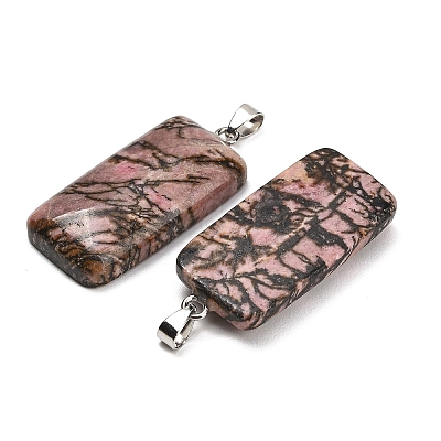Natural Rhodonite Pendants GG-CBAA0EE-01P-07-1