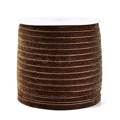 Glitter Sparkle Single Face Velvet Ribbon SRIB-Q023-01B-09-1