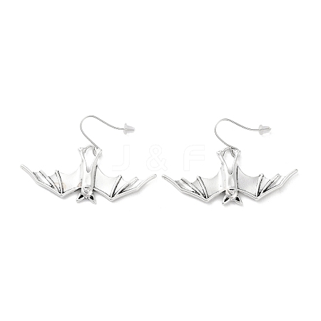 Hallowmas Theme Alloy Earrings EJEW-B043-01AS-1