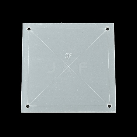 Acrylic Transparent Pressure Plate DIY-WH0158-45C-1