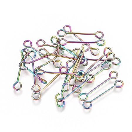 Ion Plating(IP) 304 Stainless Steel Eye Pins STAS-L247-007B-M-1