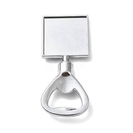 Zinc Alloy Bottle Opener Cabochon Component LS-PALLOY-D312-01P-04-1