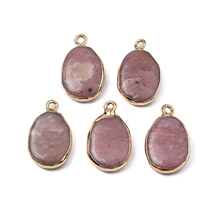 Natural Rhodochrosite Pendants G-N326-130-03-1