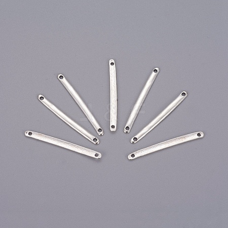 Tibetan Style Bar Links connectors TIBE-A14039-AS-FF-1