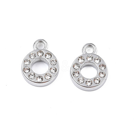 304 Stainless Steel Charms STAS-N095-137O-1