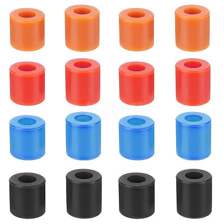 16Pcs 4 Colors Silicone Shock Absorber FIND-OC0002-12-1