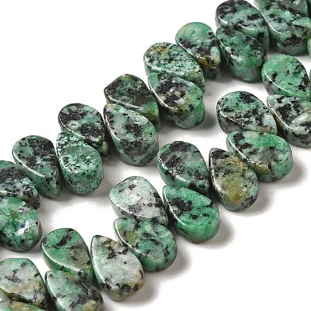 Synthetic African Turquoise(Jasper) Beads Strands G-B064-B50-1