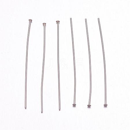 304 Stainless Steel Flat Head Pins STAS-H358-09B-1