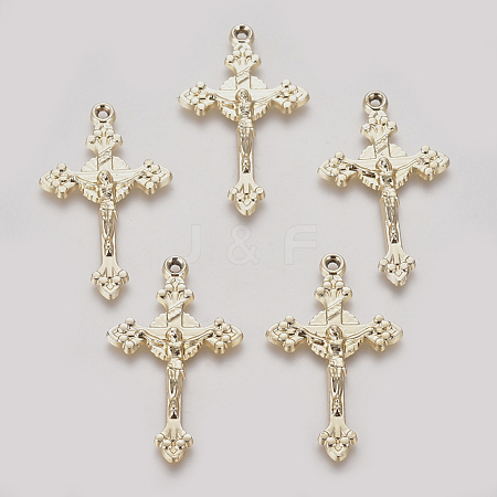 Easter Theme Crucifix Cross PALLOY-L222-011G-AAA-1