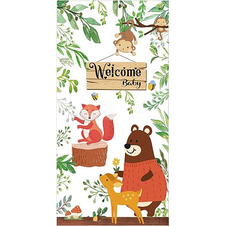 Polyester Hanging Banner Sign AJEW-WH0190-041-1