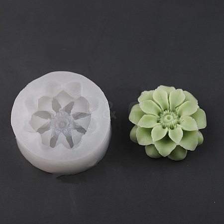 Flower DIY Candle Silicone Molds PW-WG29577-02-1